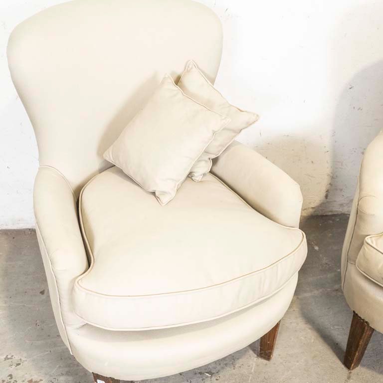 Sillones tapizados en tela con almohadones de buena calidad - imagen 3