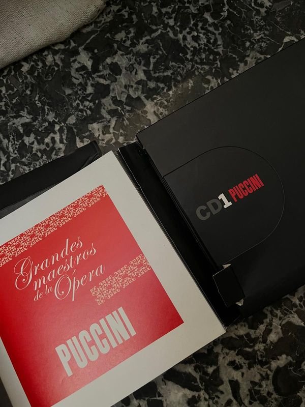 Colección de CDs de Puccini y otros