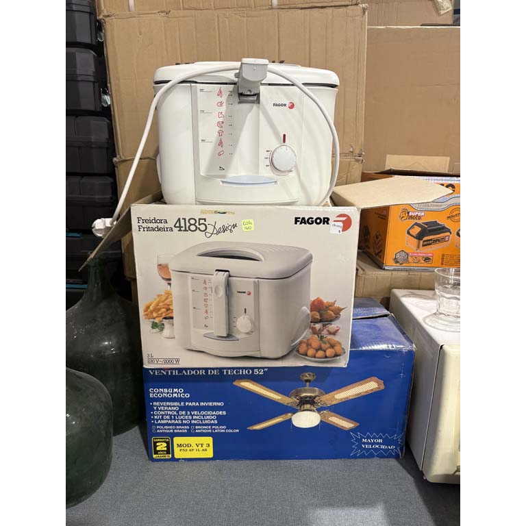 Lote anterior: Fagor Freidora y Ventilador de Techo en Excelente Estado