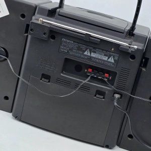 Aiwa CA-DW400 Boombox con CD y Doble Cassette - imagen 8