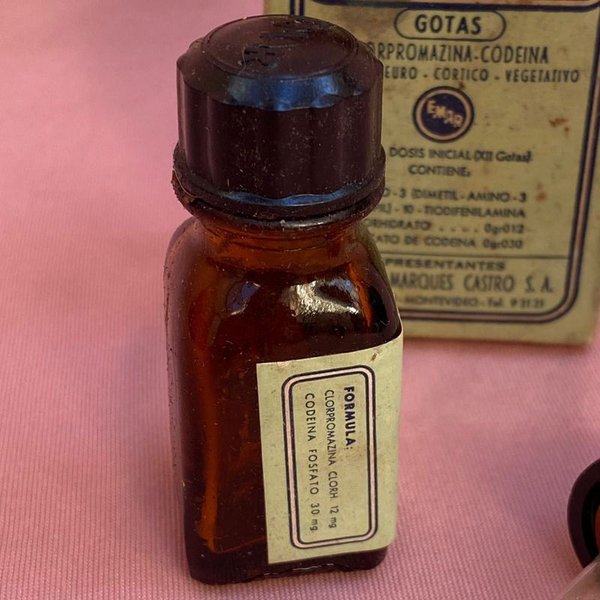 Medicamento antiguo en gotas Sedo-Polactil de la marca Emar, industria uruguaya - imagen 5