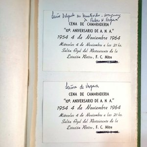 2 Volúmenes Academia Uruguaya de Numismática y Bibliofilia: Banco de Cobranzas 1964 y Homenaje a Asociación Numismática Argentina 1964 - imagen 5