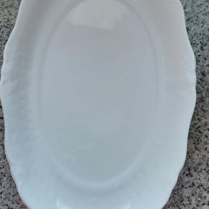 Juego de 3 Fuentes Blancas de Cerámica para Servir - imagen 4