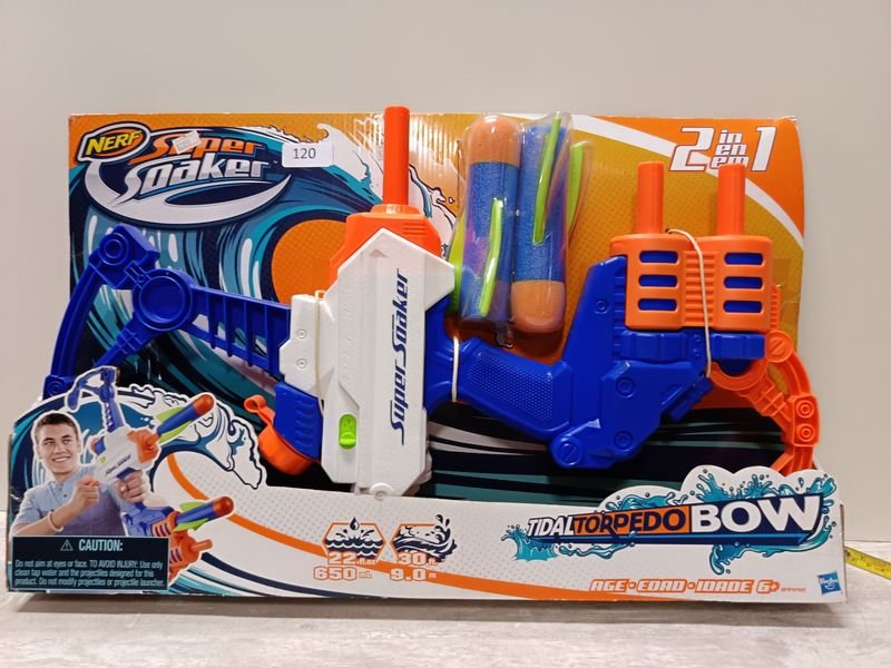 Lote anterior: Nerf Super Soaker 2 en 1 agua y cartuchos juguetes