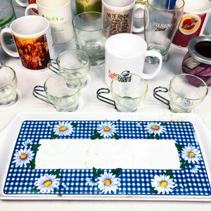 Lote de Tazas de Porcelana y Vidrio Variadas - imagen 5