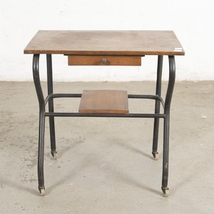 Mesa Rodante para Máquina de Coser con Cajón y Ruedas - imagen 1