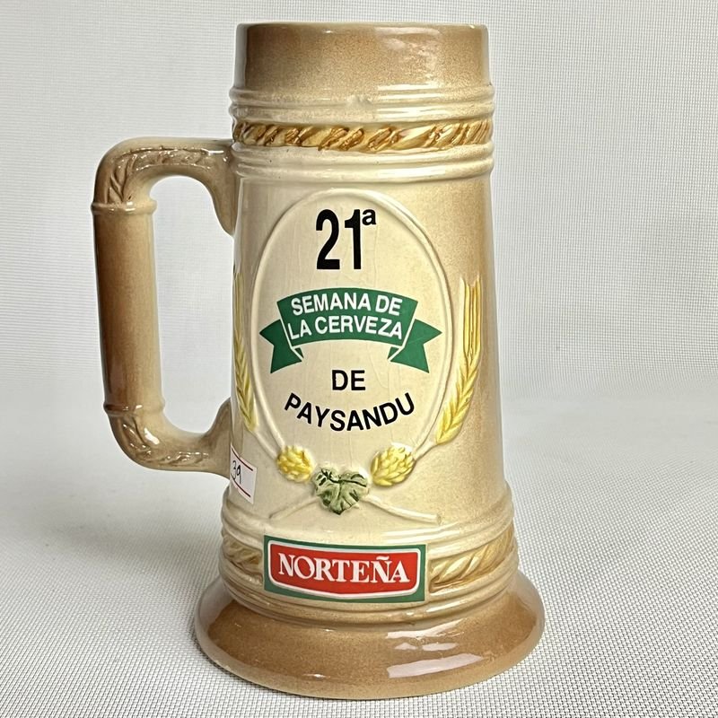Jarra de cerveza Paysandú Norteña número 21 - imagen 2
