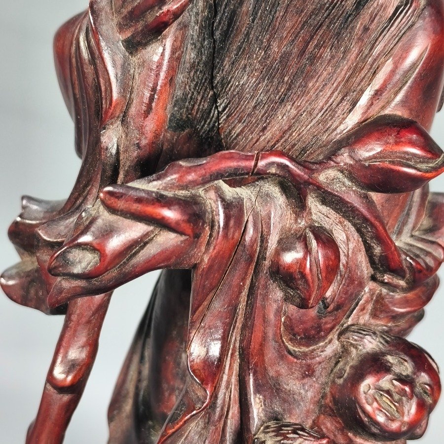 Figuras de madera tallada con estilo antiguo - imagen 6
