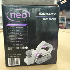 Cepillo Eléctrico Neo GG 903 950W con Empuñadura Superior - imagen 3