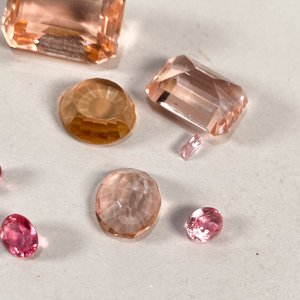 Lote de Piedras Rosadas para Engaste - imagen 2