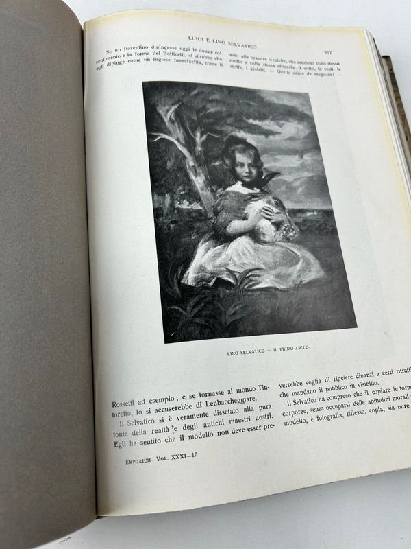 Revista ilustrada italiana de 1910 con artistas contemporáneos - imagen 7