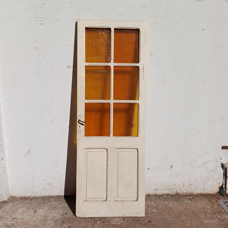 Lote siguiente: Puerta de tablero en cedro, colonial estilo