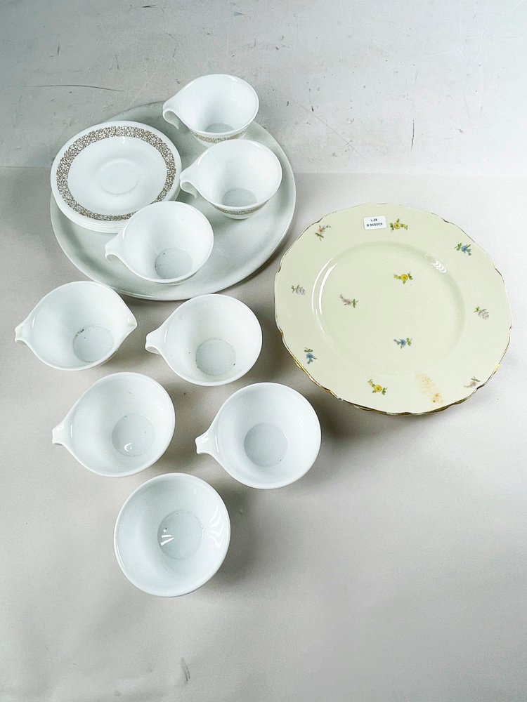 Porcelana Alemana, Tazas Americanas y Platos Decorativos - imagen 2
