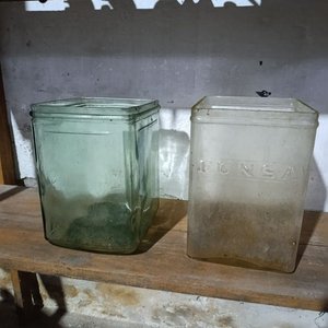 2 Cubas Antiguas de Vidrio para Baterías - imagen 6