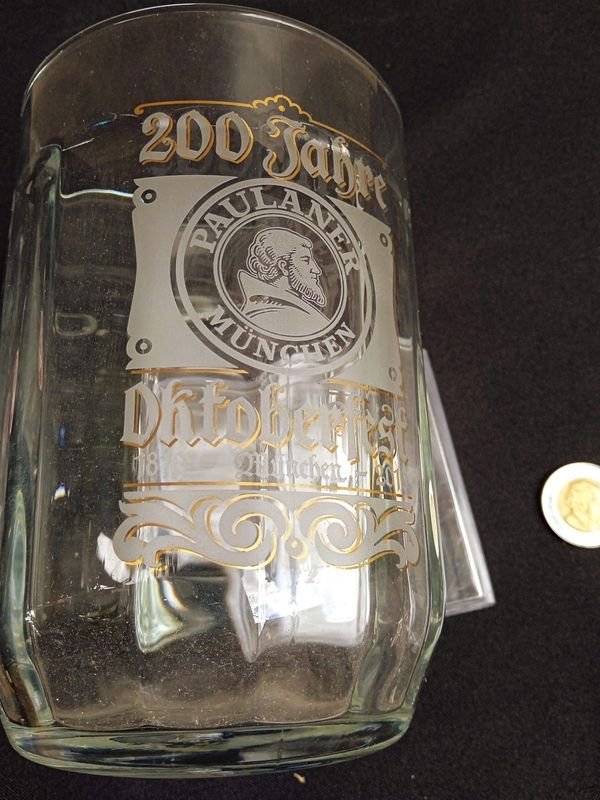 Jarra de Cerveza Conmemorativa Oktoberfest MÚNICH PAULANER