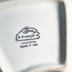 Gran Copetinero "Made in Italy" de Cerámica con Frutas y Guarda Azul - 8 Piezas - imagen 5