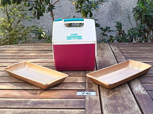 Conservadora portátil Little Lunchmate by Igloo y dos Cubeteras de Hilo de aluminio