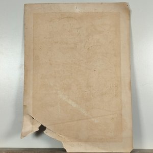 Serigrafía de María Freire sobre cartulina, con detalles de época - imagen 3