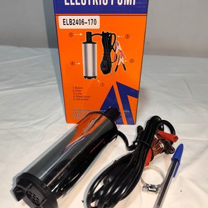 Bomba Eléctrica 12V para Combustible, Gas Oil o Agua - imagen 2