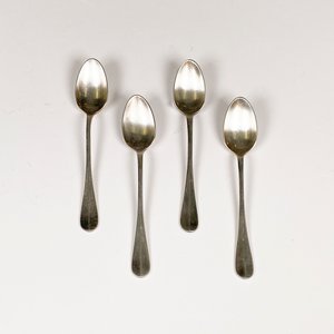 Lote de 4 Cucharitas de Té Metálicas Christofle - imagen 2
