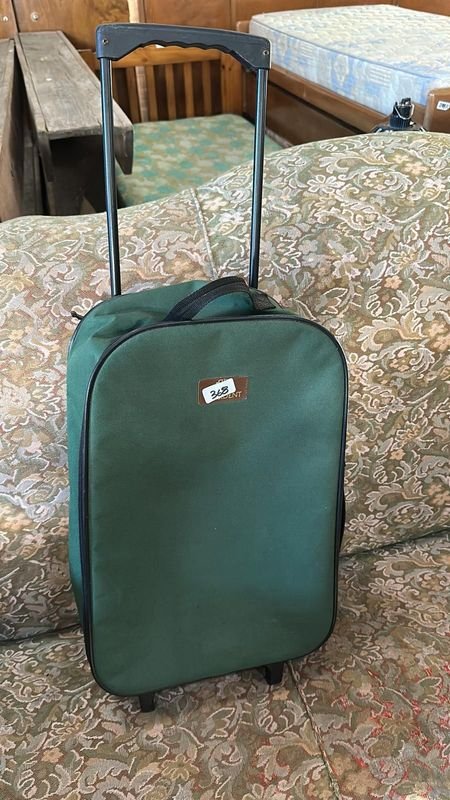 Lote siguiente: Mochila con ruedas presidencial verde
