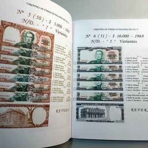 Catálogo de Billetes del Banco Central del Uruguay 1967-2008: Variantes de Firmas por Ramón Rodríguez Hernández - imagen 6