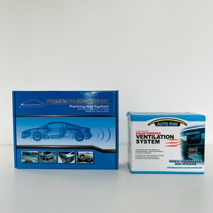 Kit Sensor de Estacionamiento y Ventilador Solar para Auto - imagen 2