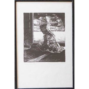 Lote siguiente: Grabado "Niña" de C. Lara, Edición 29/110