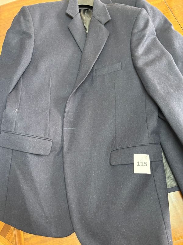 Saco Azul Marino Talle 54 Nuevo