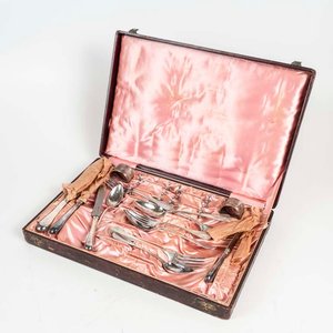 Set de 18 Cubiertos Christofle con Estuche Original - imagen 1