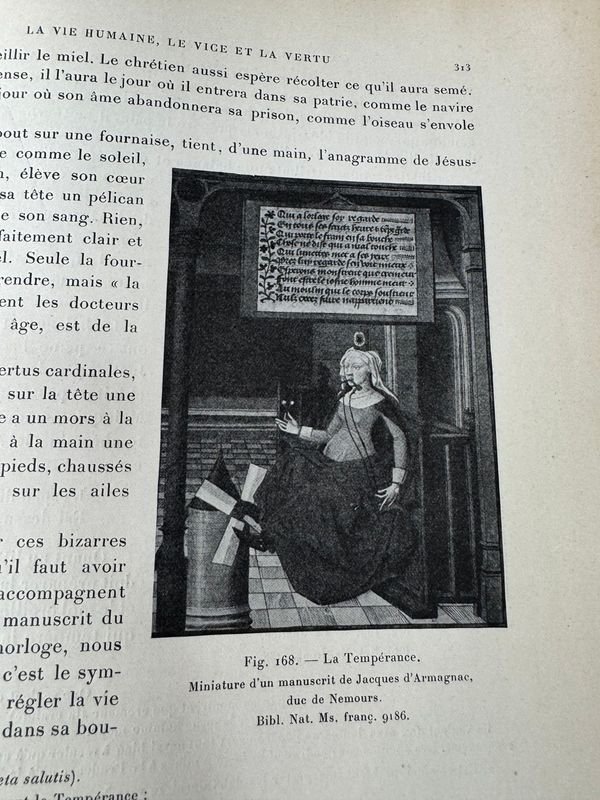 Libro de arte religioso francés de finales de la Edad Media por Emile Male - imagen 6