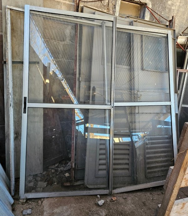 Puerta ventana de aluminio