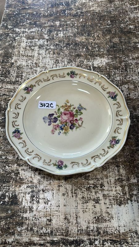 Plato de porcelana Limoges francés - imagen 2