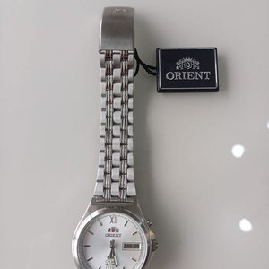 Reloj Orient Automático Acero Inoxidable Esfera Plateada - imagen 4