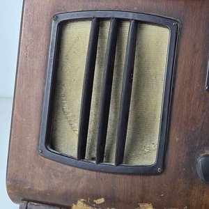 Radio Antigua RCA Victor de Madera Funcionando - imagen 5