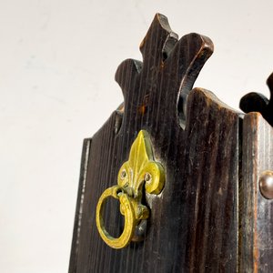 Paragüero de Madera con Aros y Águila en Bronce - imagen 3