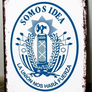 Lote anterior: Cartel Decorativo "Somos Idea La Unión Nos Hará Fuerza" Chapa 28x19cm