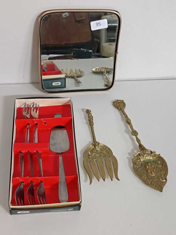 Set de Utensilios de Bronce y Acero Inoxidable Tramontina