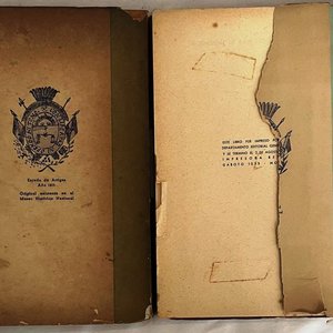 Lote de 2 Libros Militares de la Colección General Berisso: Moral Militar y Proyectiles - imagen 2