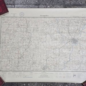 Mapa Topográfico de Florida, Uruguay - Instituto Geográfico Militar - imagen 2