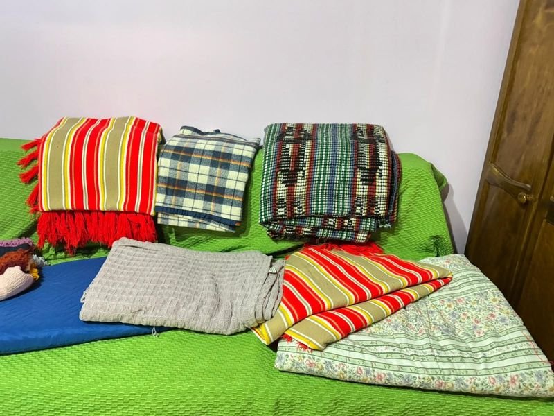 Lote siguiente: Colección de Cobertores y Almohadas en Buen Estado
