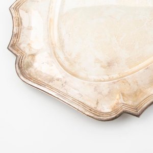 Bandeja Oval de Plata 925 Antigua - 41x28cm - imagen 3