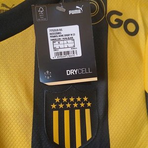 Camiseta Oficial Puma Peñarol Femenina Talle L 2023 Nueva Con Etiqueta - imagen 3