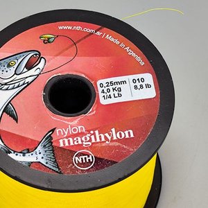 Carretel de Tanza NTH Maghylon Amarillo 0.25 mm - imagen 2