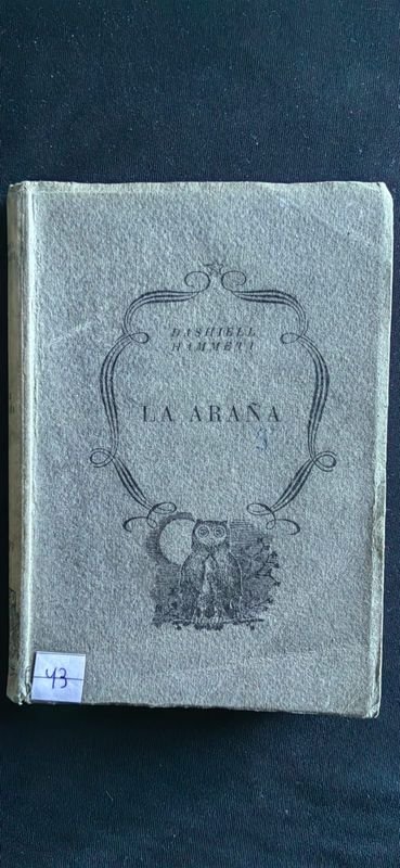 La Araña por Dashiell Hammett - Primera Edición Planeta