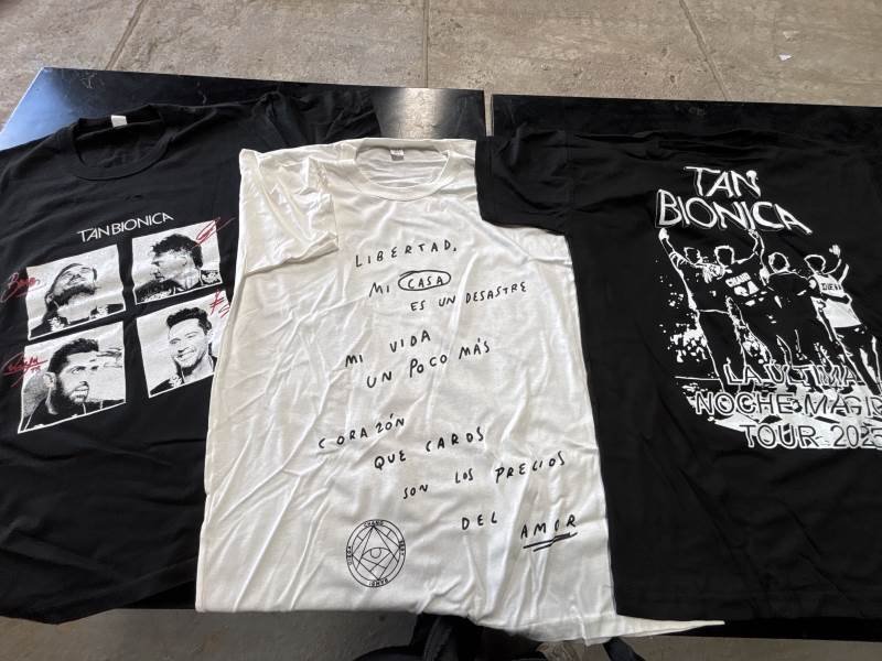Remeras de Algodón Estampadas "Tan Biónica"