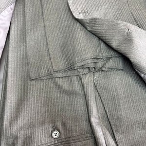 Traje de Vestir Gris Talle 52 Nuevo - imagen 4