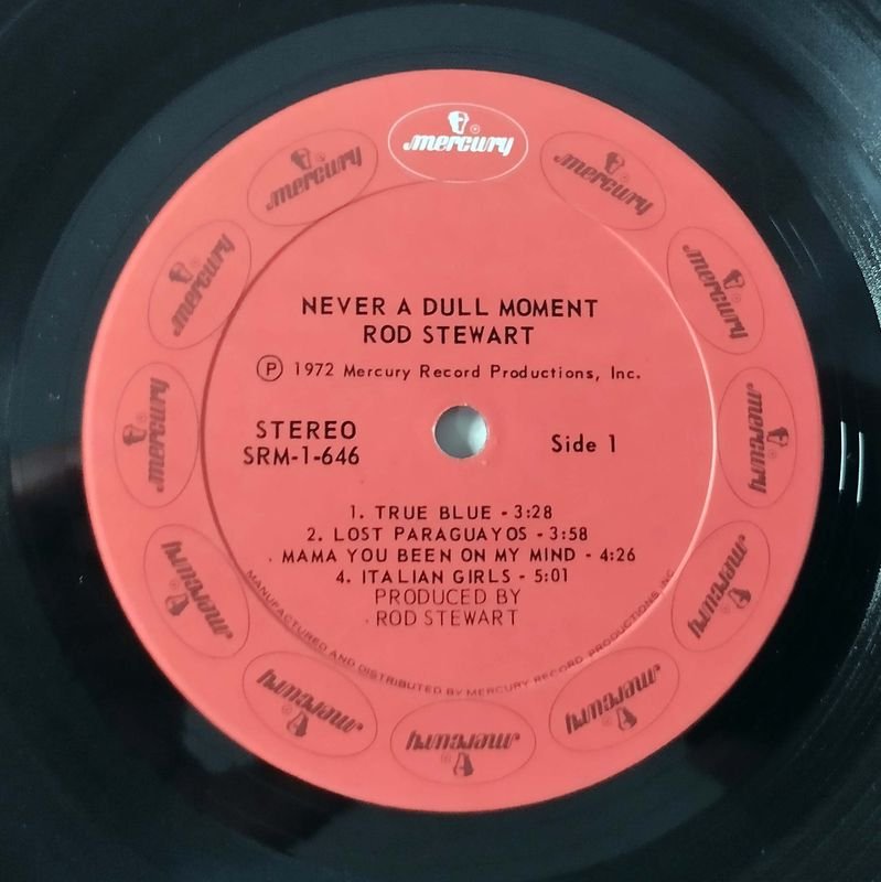 Vinilo de Rod Stewart: 'Never A Dull Moment' (1972) - imagen 8