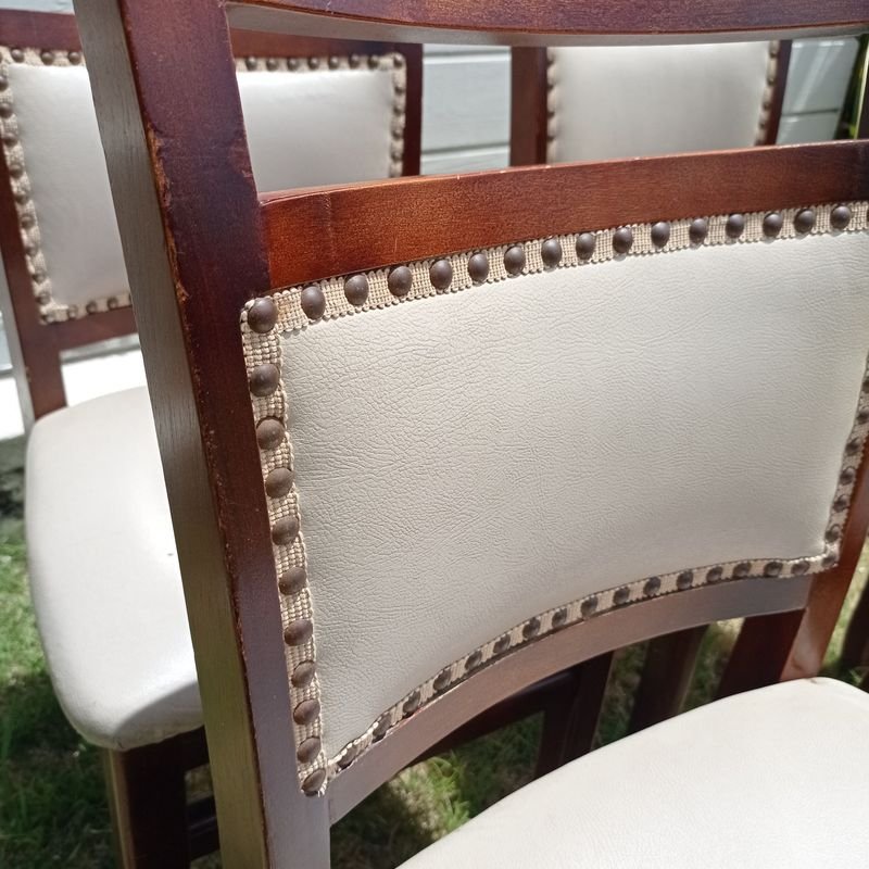 Cuatro sillas de bar de Delfino Álvarez en excelente estado - imagen 2