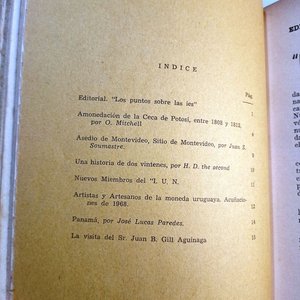 Boletines del Instituto Uruguayo de Numismática: Volúmenes I y II (1958-1973) - imagen 10